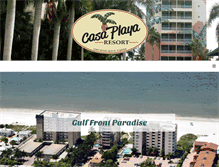 Tablet Screenshot of casaplayaresort.com